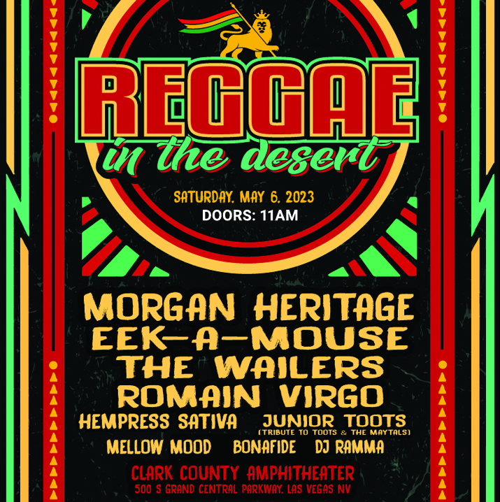 Reggae in the Desert 2022 Las Vegas Best Reggae Festival Clark